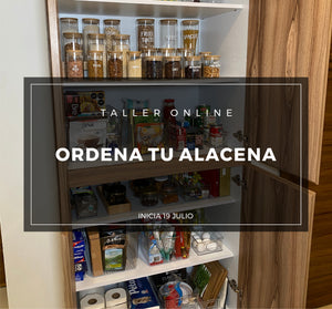 Taller online para ordenar la Alacena