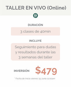 Taller online para ordenar la Alacena